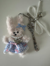 Load image into Gallery viewer, Bunny Mochi Keychain
