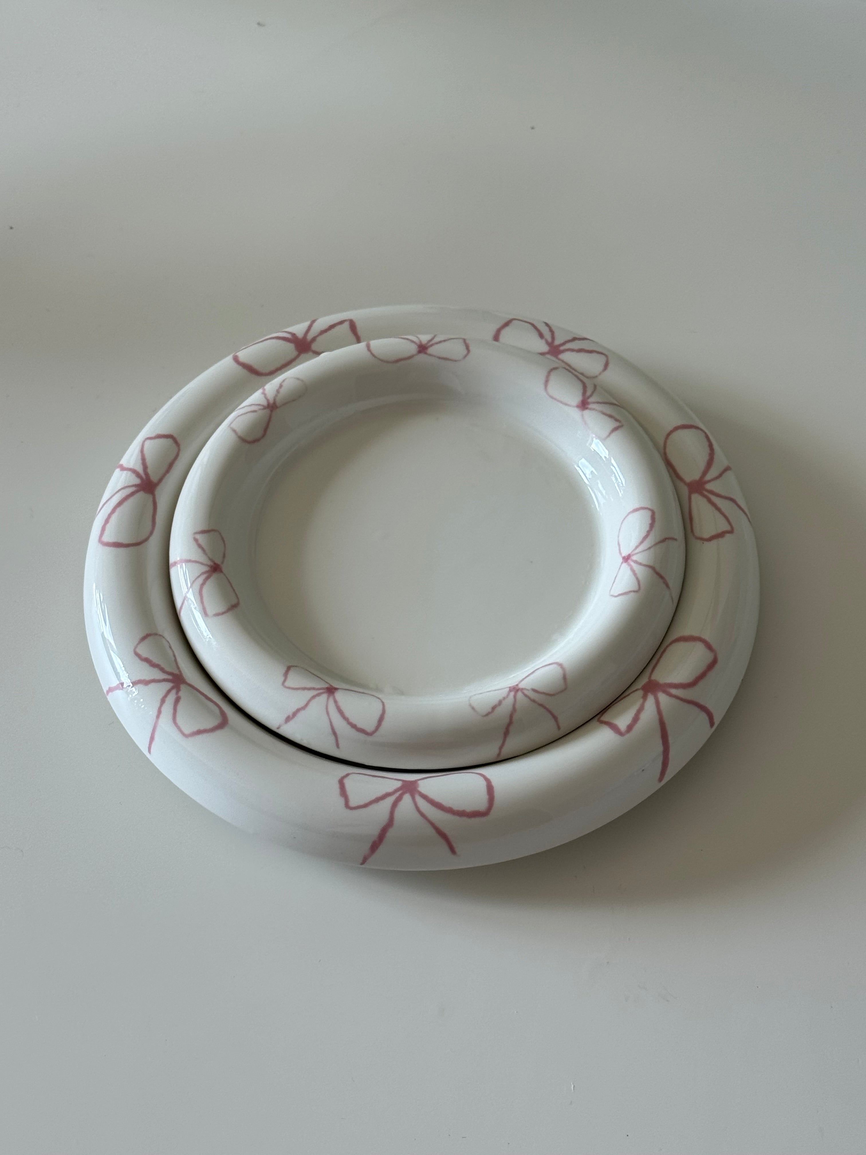 Pink Small+ X-Small Plate Set