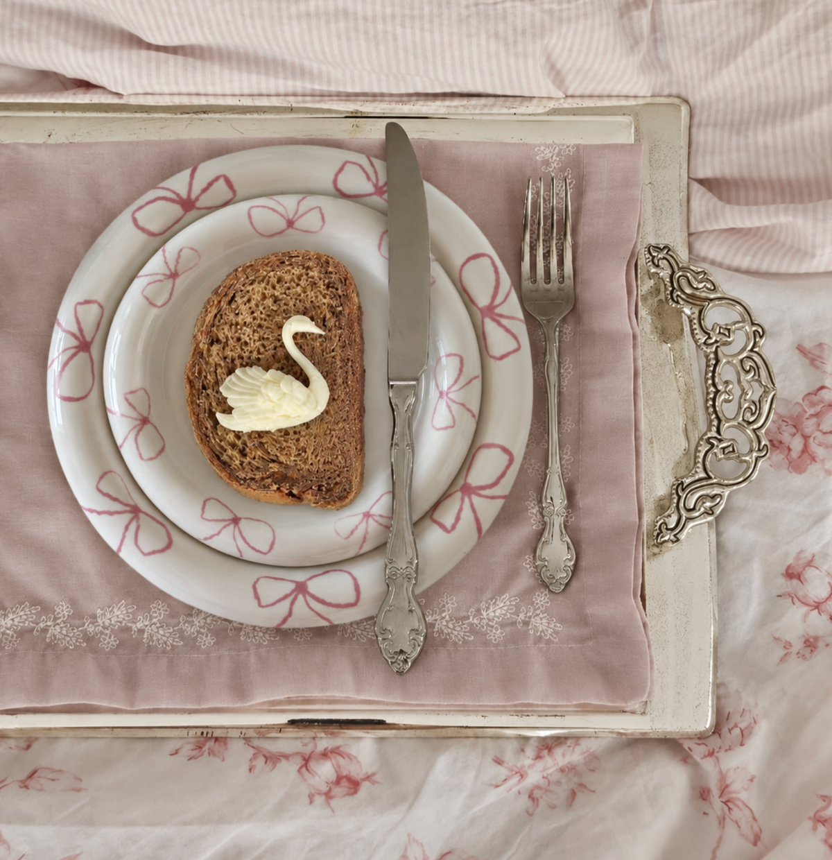 Pink Small+ X-Small Plate Set