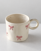 Pink Bow Mug – Marie