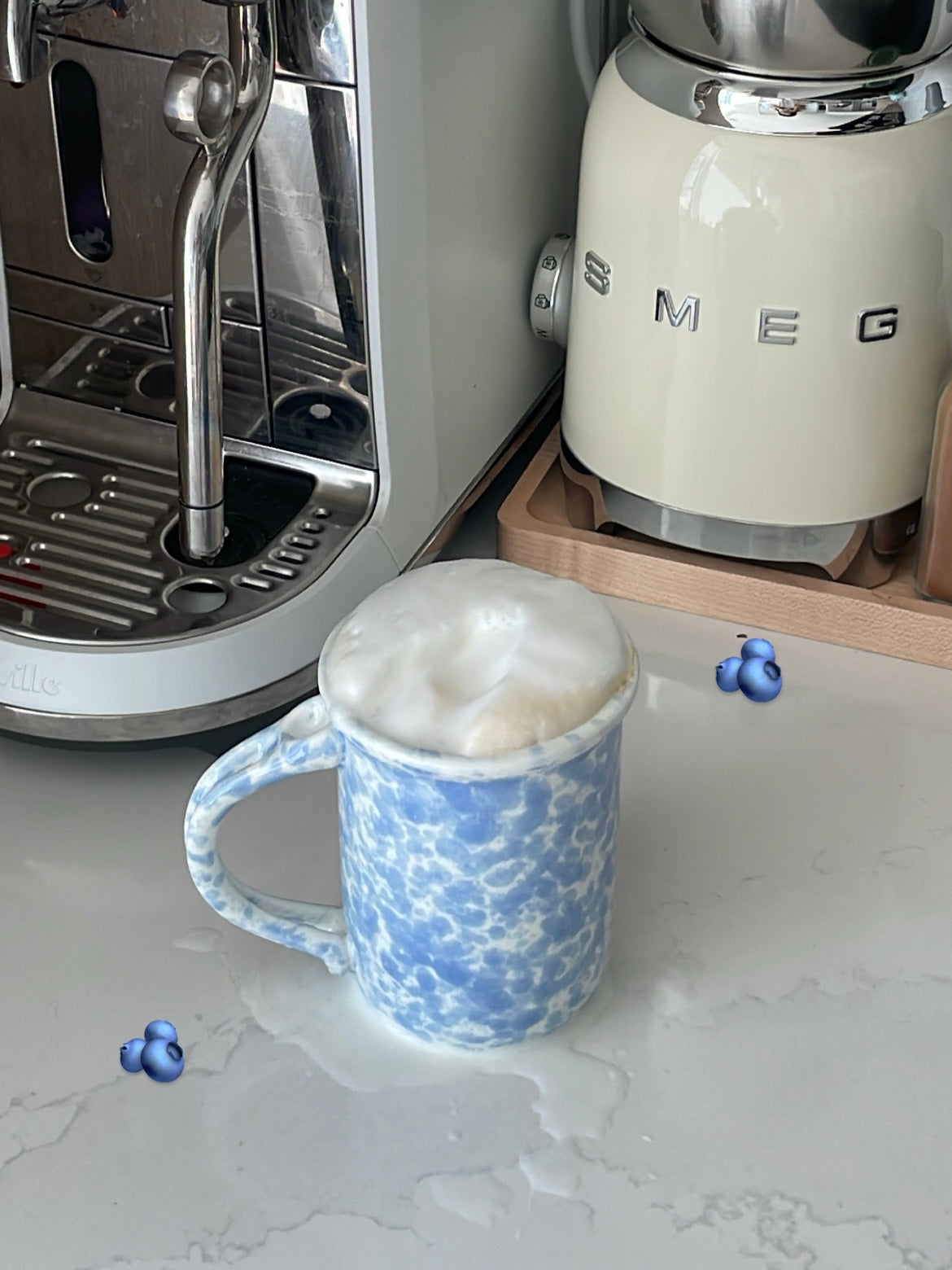 Blueberry Cereal Mug style=