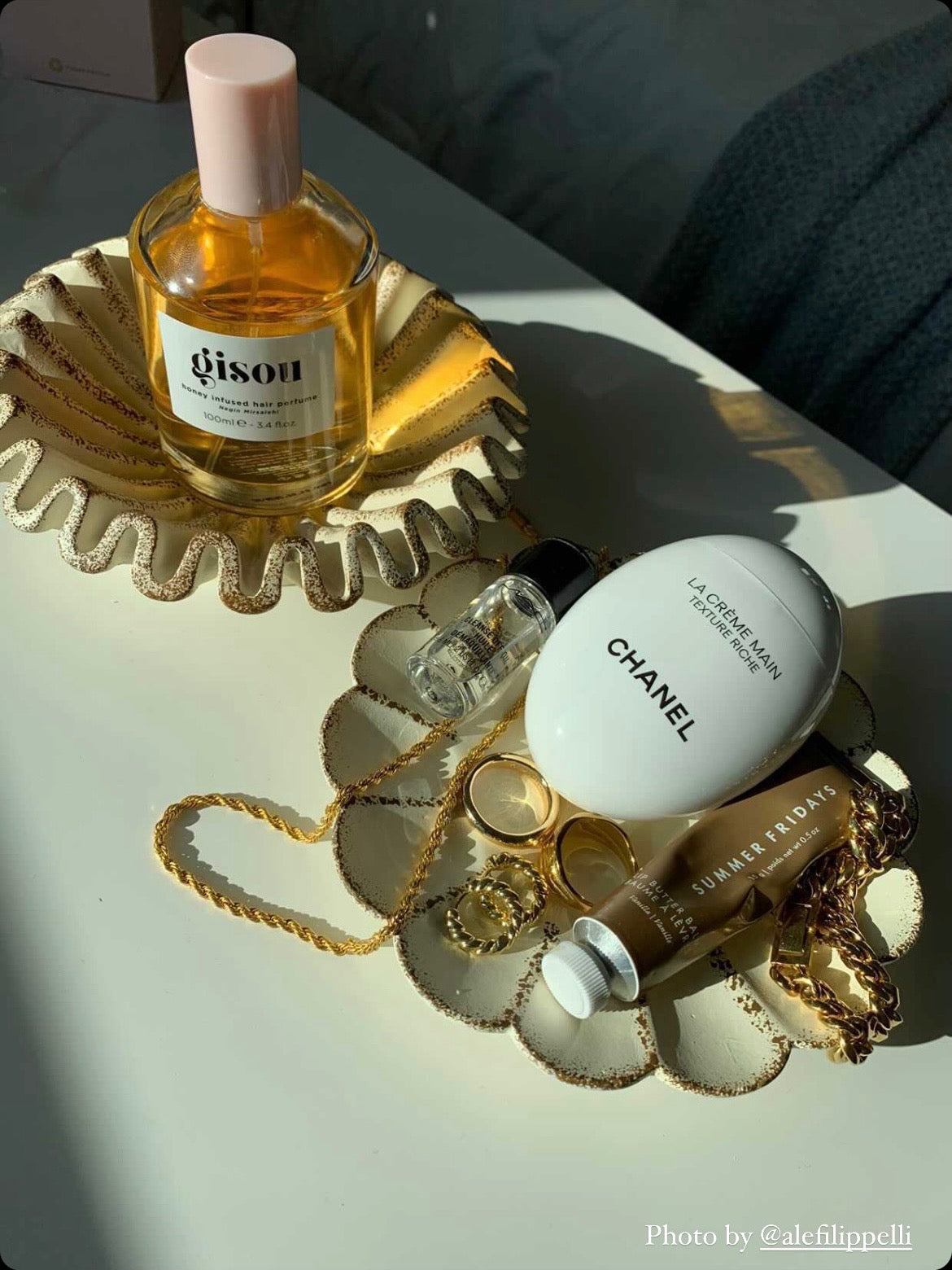 Oyster Bowl (White + Beige)