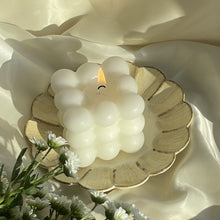 Load image into Gallery viewer, White Bubble Candle | Soy Wax
