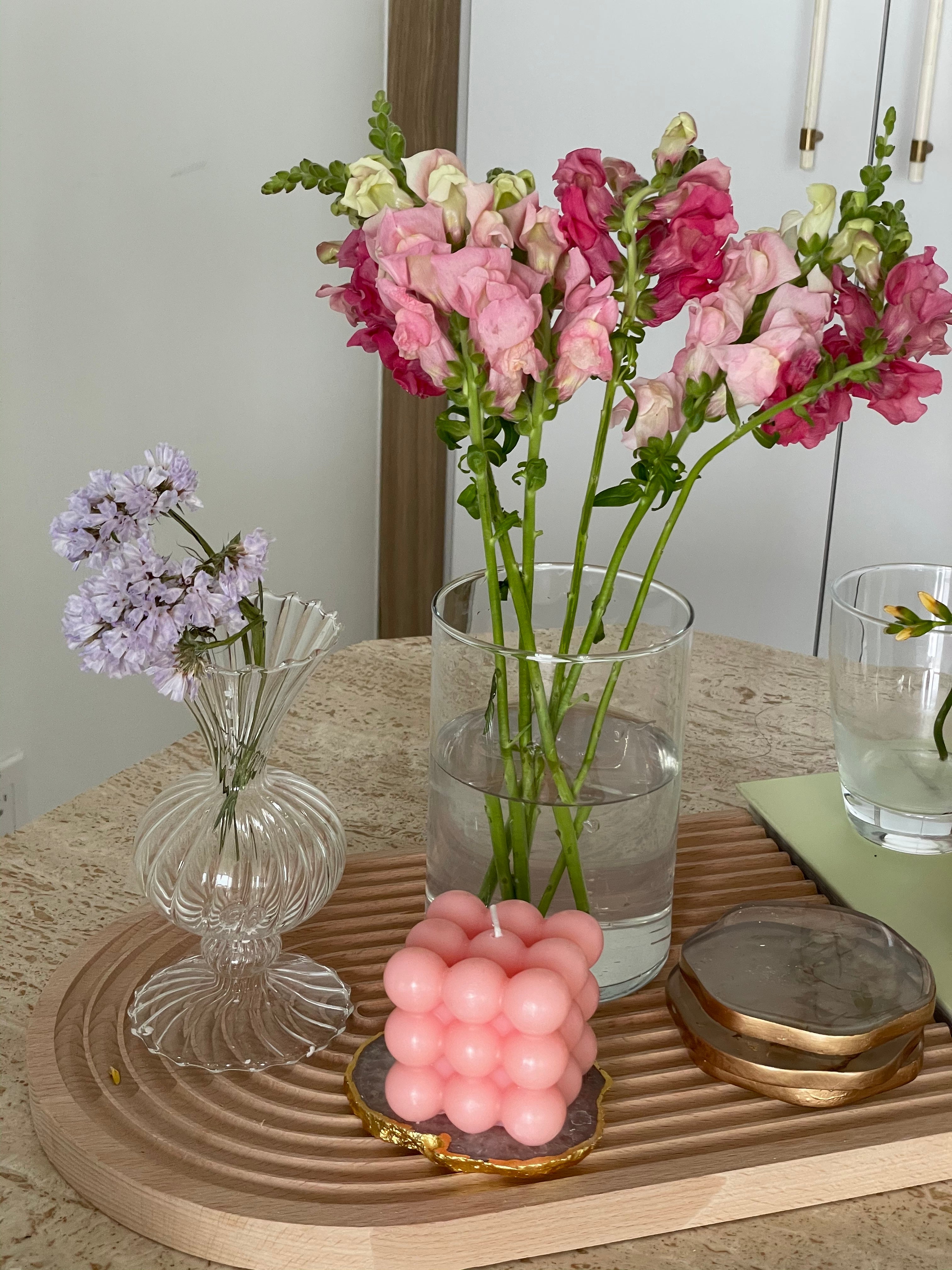 Minimalist Bubble Candle Home Decor Inspo Shop Home Decor  style=