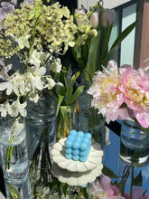Load image into Gallery viewer, Teapot Blue Bubble Candle | Soy Wax
